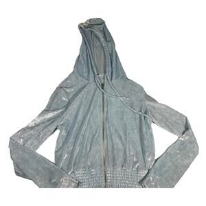 Weekend Edition Luminous Light weight grey hoodie Size XL